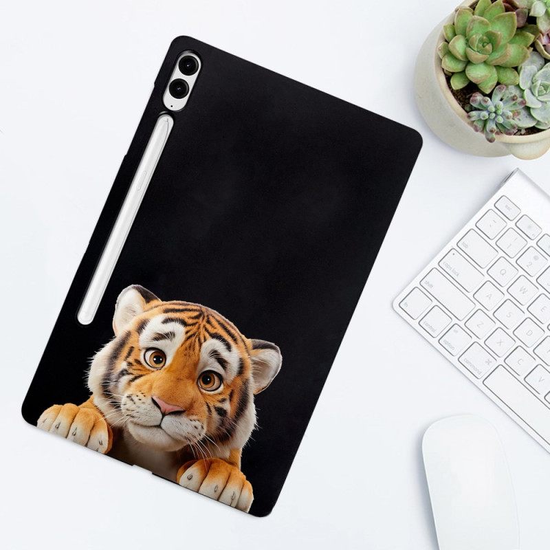 Κάλυμμα Samsung Galaxy Tab S10 Plus Βάση Γραφίδας Tiger