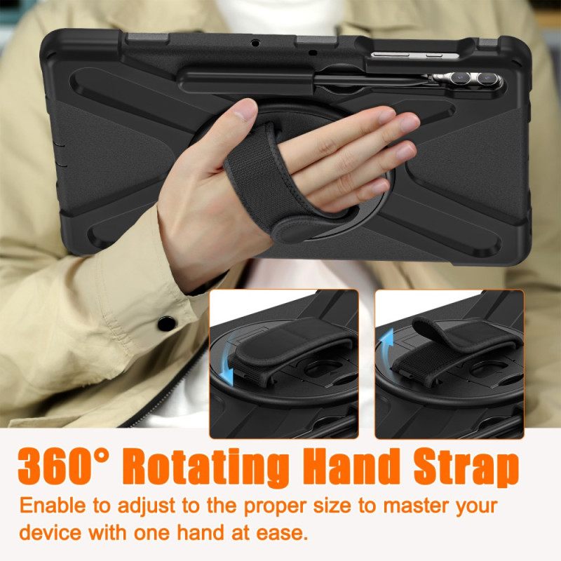 Κάλυμμα Samsung Galaxy Tab S10 Plus Λουράκι Και Βάση