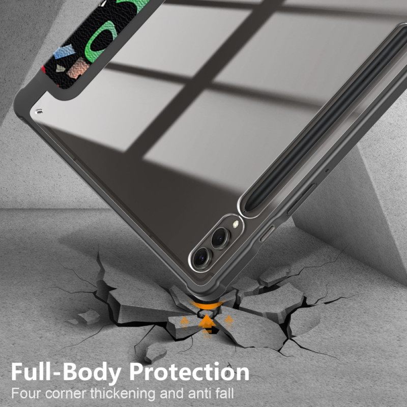 Samsung Galaxy Tab S10 Plus Διαφανής Πίσω Πλάτη Graffiti