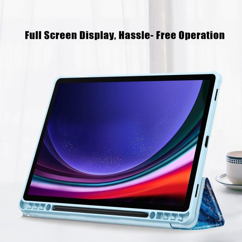 Samsung Galaxy Tab S10 Plus Διαφανής Πίσω Πλάτη Wave