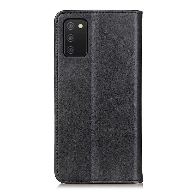 θηκη κινητου Samsung Galaxy A03s Θήκη Flip Elegance Split Leather