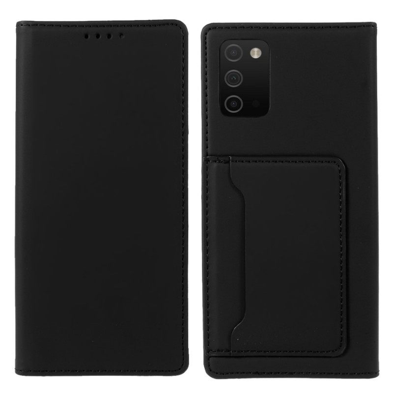 θηκη κινητου Samsung Galaxy A03s Θήκη Flip Κάτοχος Κάρτας Υποστήριξης