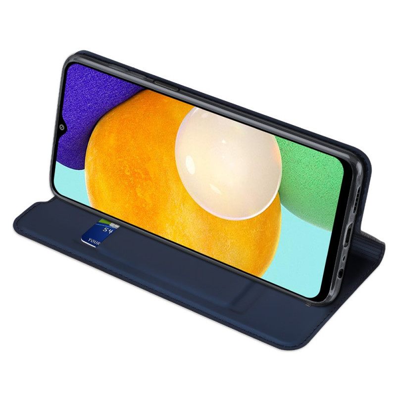 θηκη κινητου Samsung Galaxy A03s Θήκη Flip Skin Pro Dux Ducis