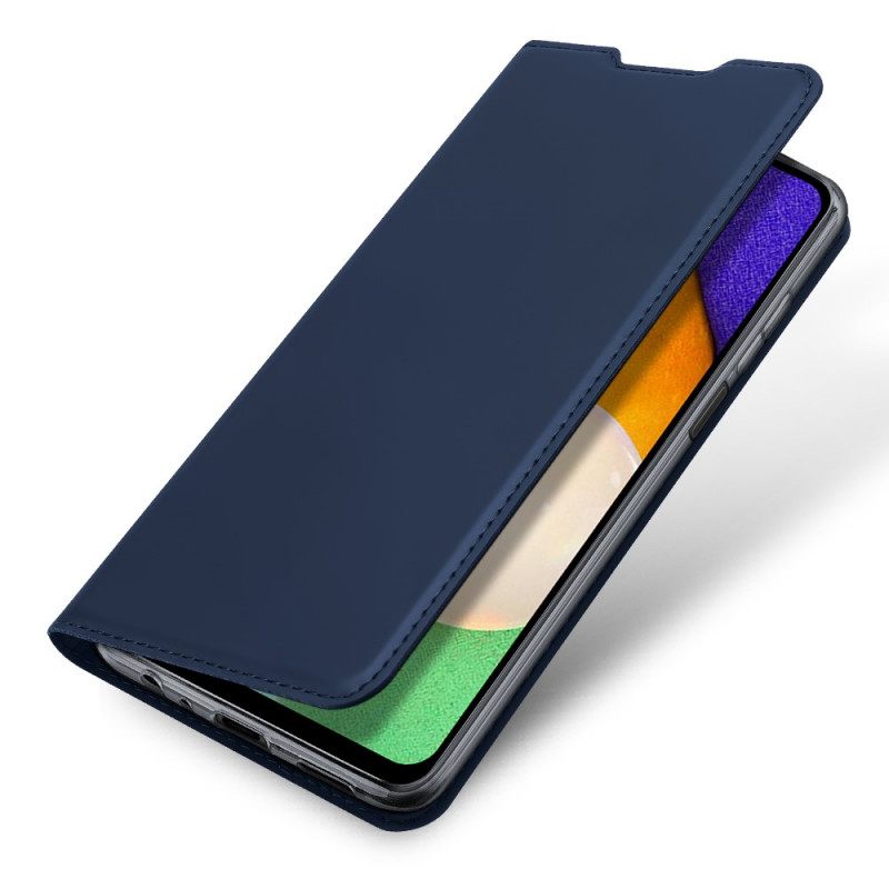 θηκη κινητου Samsung Galaxy A03s Θήκη Flip Skin Pro Dux Ducis