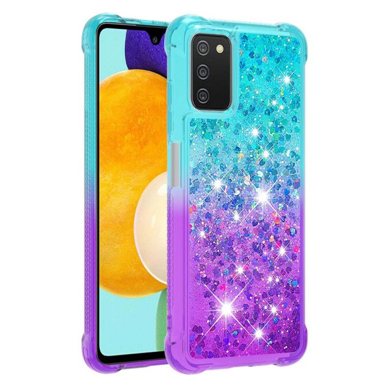 θηκη κινητου Samsung Galaxy A03s Χρώματα Glitter