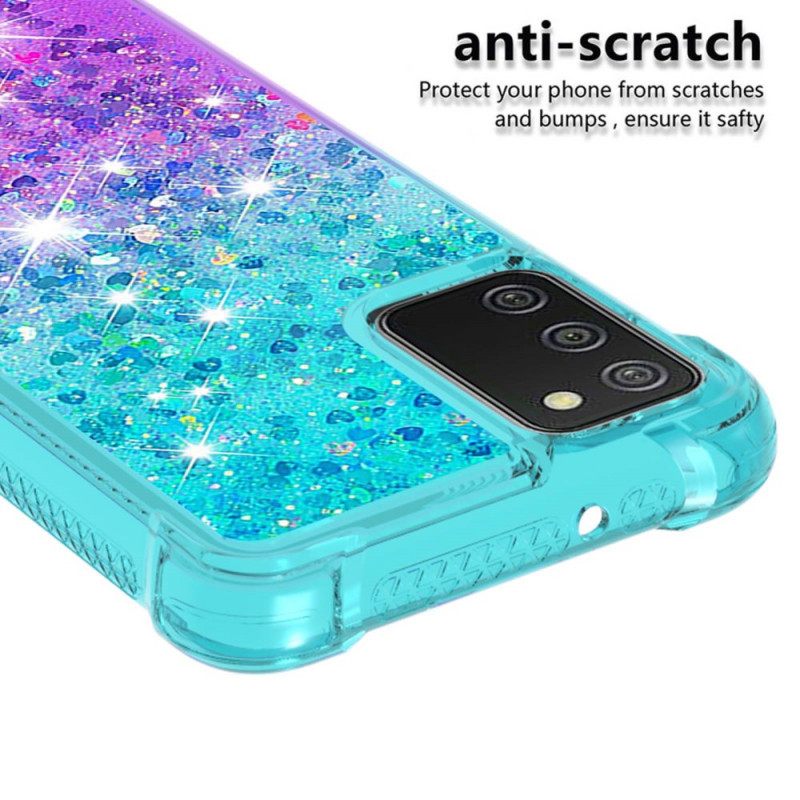 θηκη κινητου Samsung Galaxy A03s Χρώματα Glitter