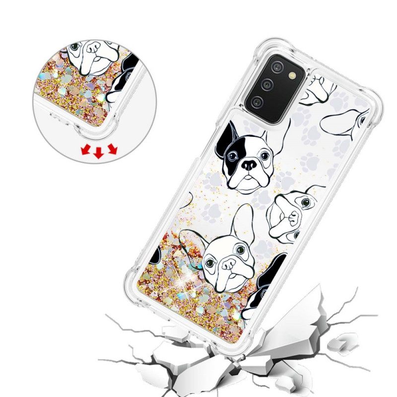 Θήκη Samsung Galaxy A03s Mr Glitter Dog
