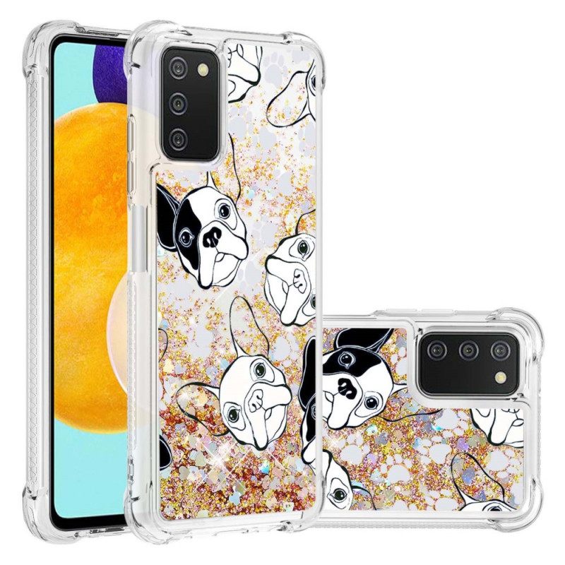 Θήκη Samsung Galaxy A03s Mr Glitter Dog