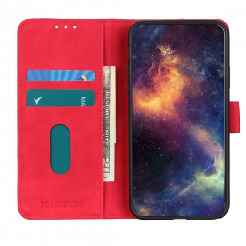 Κάλυμμα Samsung Galaxy A22 4G Vintage Ματ Δερμάτινο Εφέ Khazneh