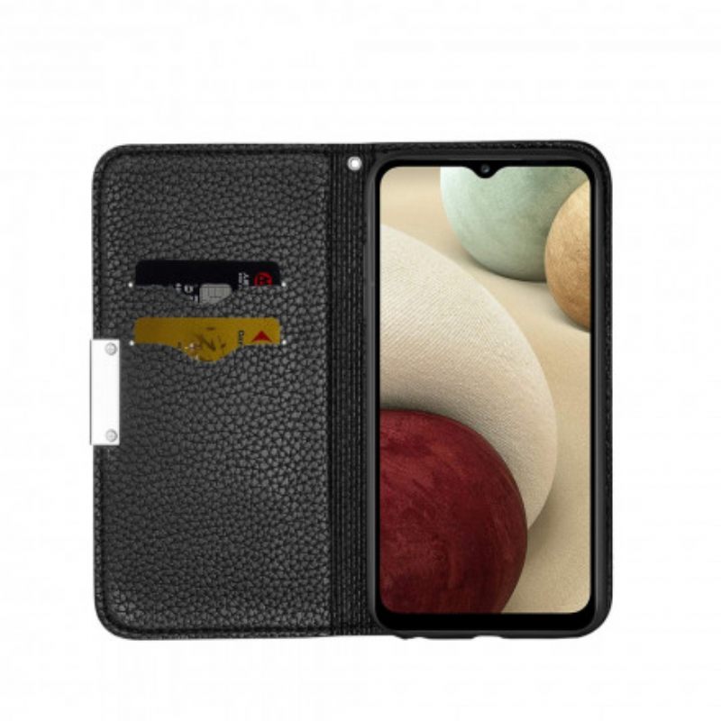 θηκη κινητου Samsung Galaxy A22 4G Θήκη Flip Litchi Ultra Chic Faux Leather
