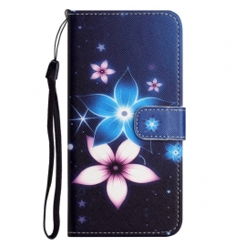 Κάλυμμα OnePlus 10T 5G με κορδονι Lunar Strap Flowers