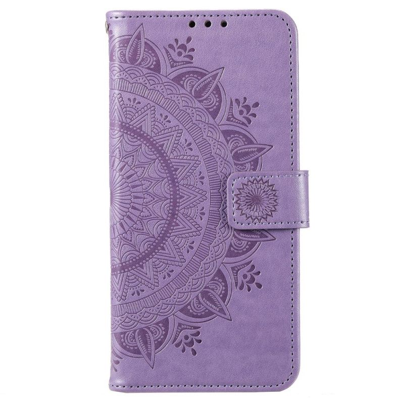 Κάλυμμα OnePlus 10T 5G με κορδονι Mandala Sun Strap