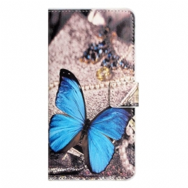 Κάλυμμα OnePlus 10T 5G Μπλε Πεταλούδα