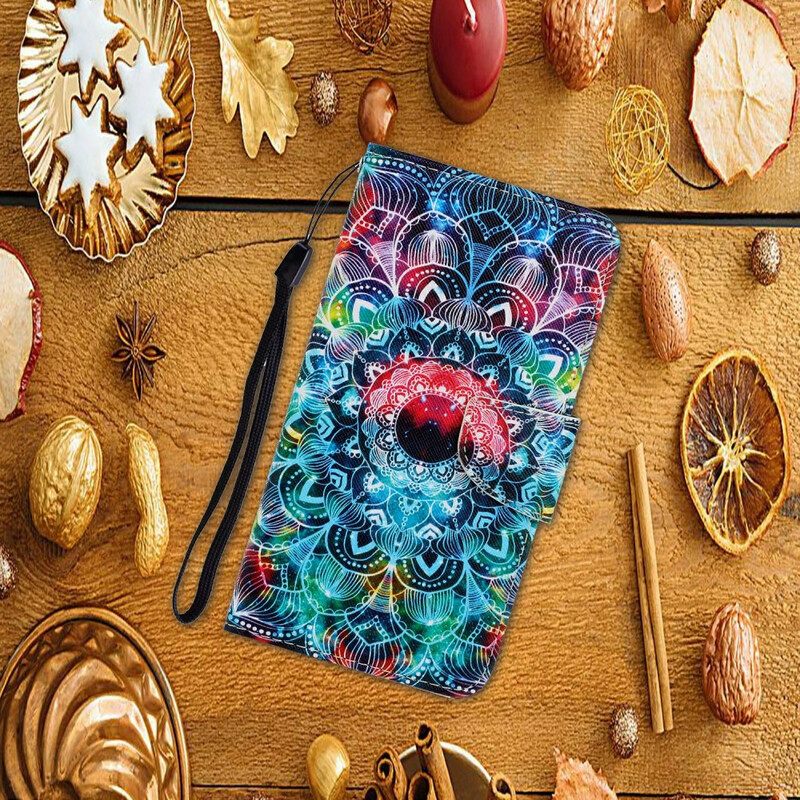 Κάλυμμα Samsung Galaxy A31 με κορδονι Φοβερή Strappy Mandala