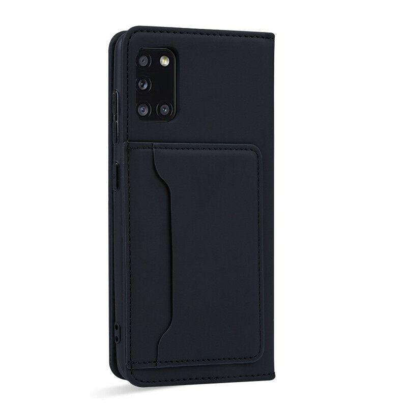θηκη κινητου Samsung Galaxy A31 Θήκη Flip Κάτοχος Κάρτας Υποστήριξης