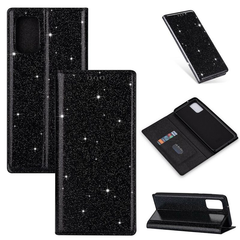 θηκη κινητου Samsung Galaxy A31 Θήκη Flip Στυλ Glitter