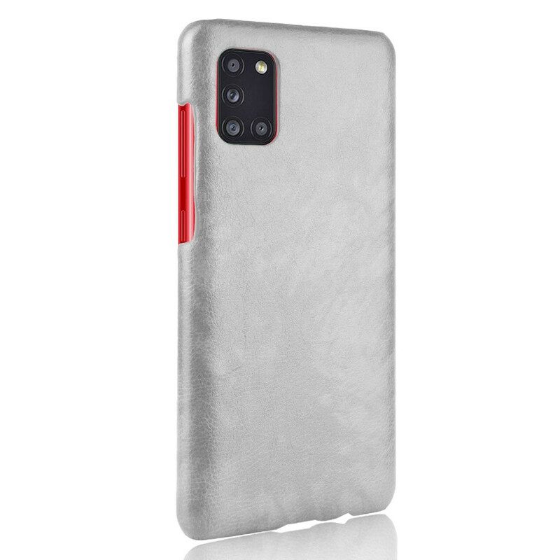 Θήκη Samsung Galaxy A31 Δερμάτινο Εφέ Litchi
