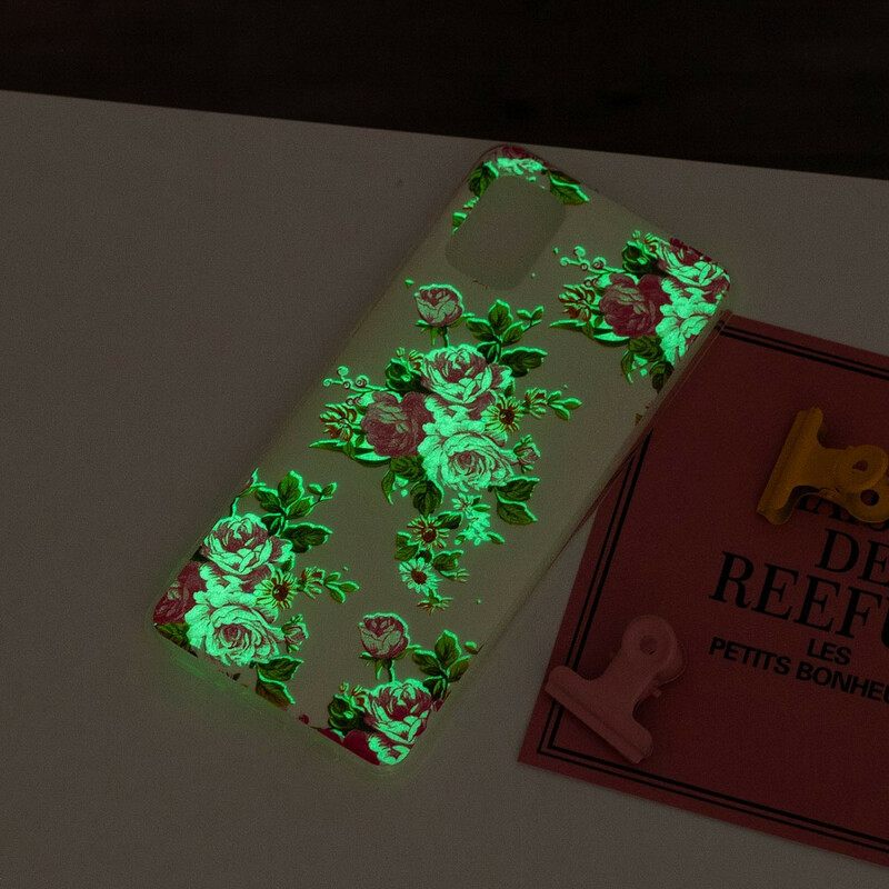 Θήκη Samsung Galaxy A31 Fluorescent Liberty Flowers