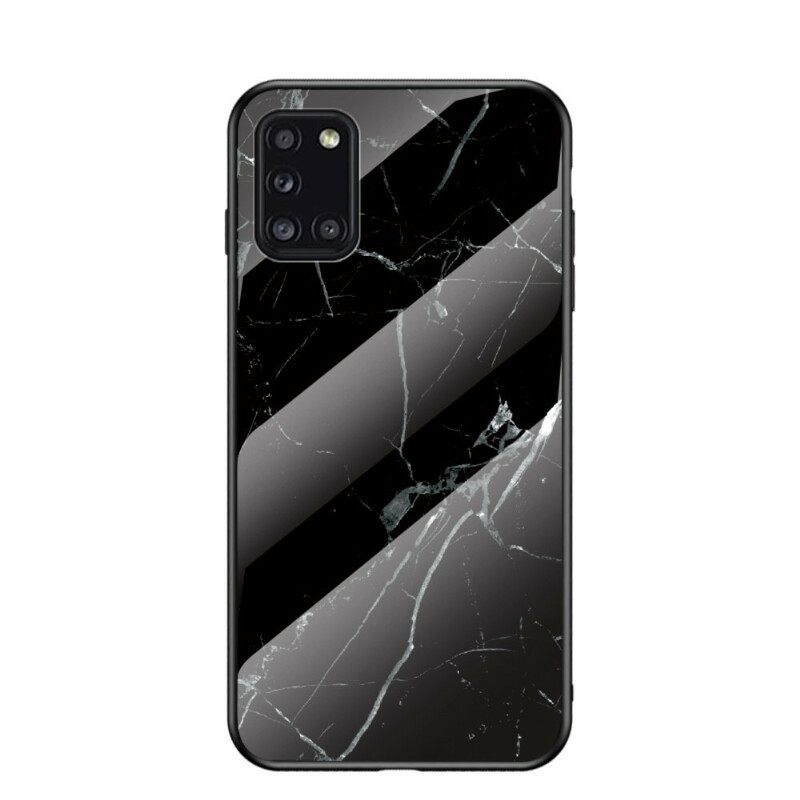 Θήκη Samsung Galaxy A31 Premium Colors Tempered Glass