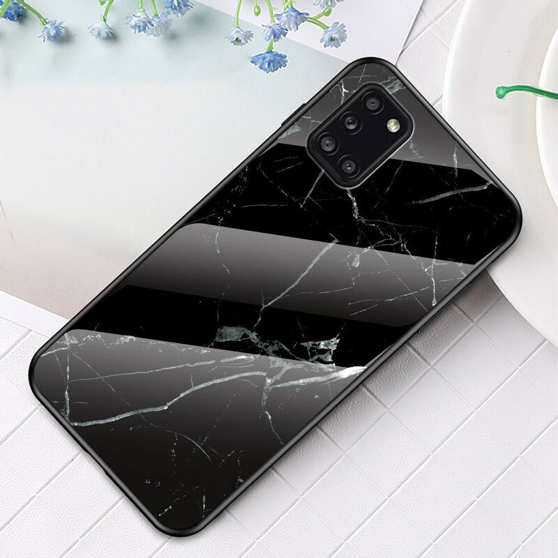 Θήκη Samsung Galaxy A31 Premium Colors Tempered Glass