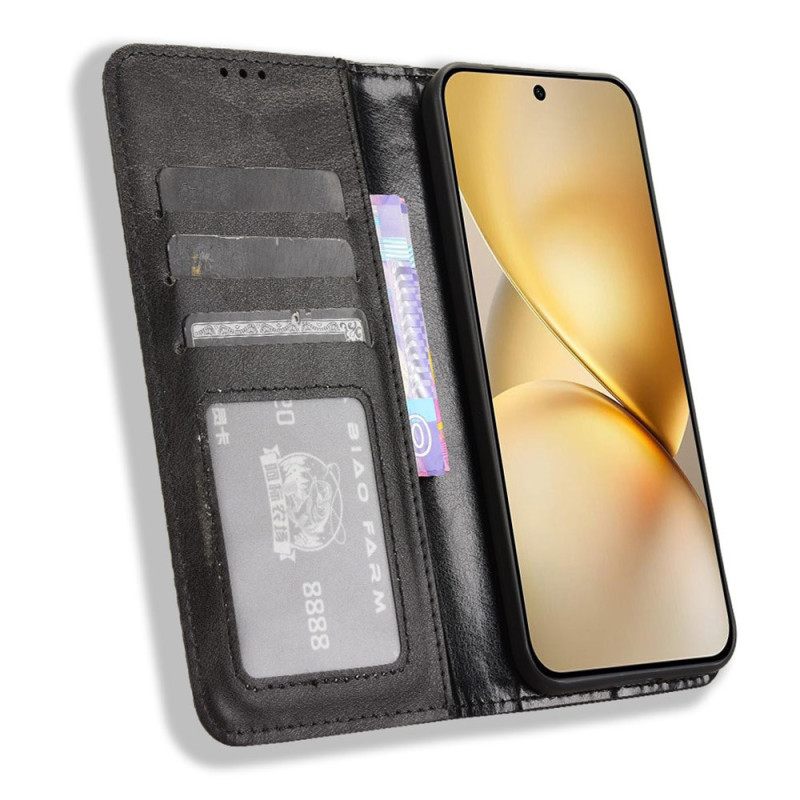 Δερματινη Θηκη Vivo X200 Vintage Περίγραμμα