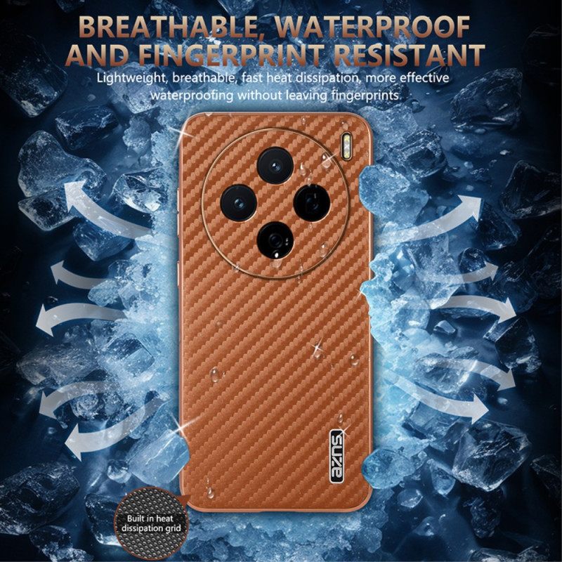 Κάλυμμα Vivo X200 Azns Ίνες Άνθρακα