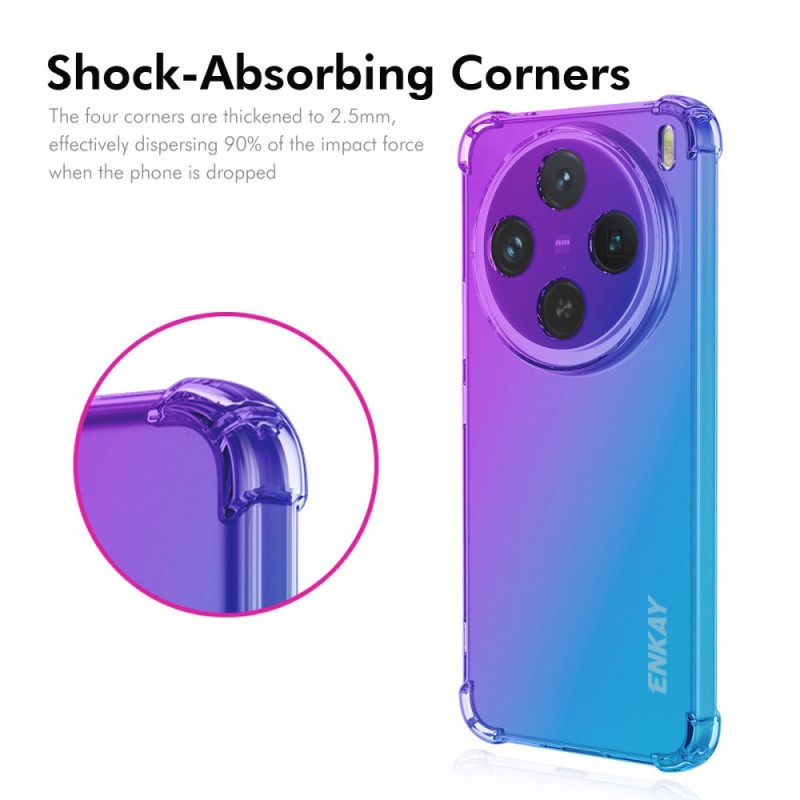 Κάλυμμα Vivo X200 Ντεγκραντέ Enkay