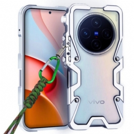 Κάλυμμα Vivo X200 Προφυλακτήρας Αλουμινίου Με Λουρί