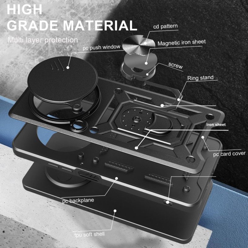 Κάλυμμα Vivo X200 Συρόμενο Κάλυμμα Κάμερας Και Βάση