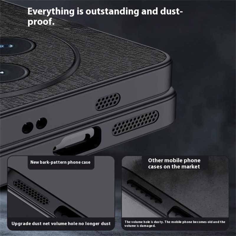 Κάλυμμα Vivo X200 Θήκες Κινητών Εφέ Ξύλου