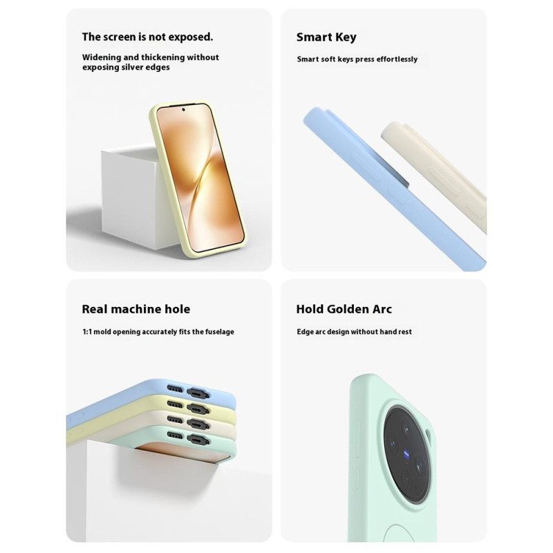 Κάλυμμα Vivo X200 Υγρή Σιλικόνη Magsafe