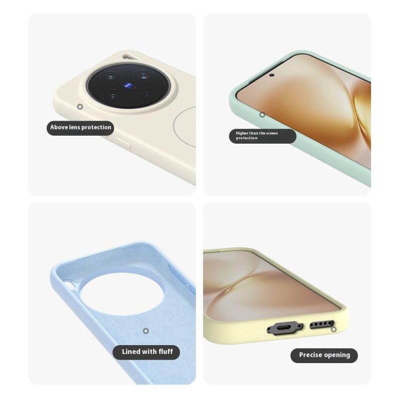 Κάλυμμα Vivo X200 Υγρή Σιλικόνη Magsafe