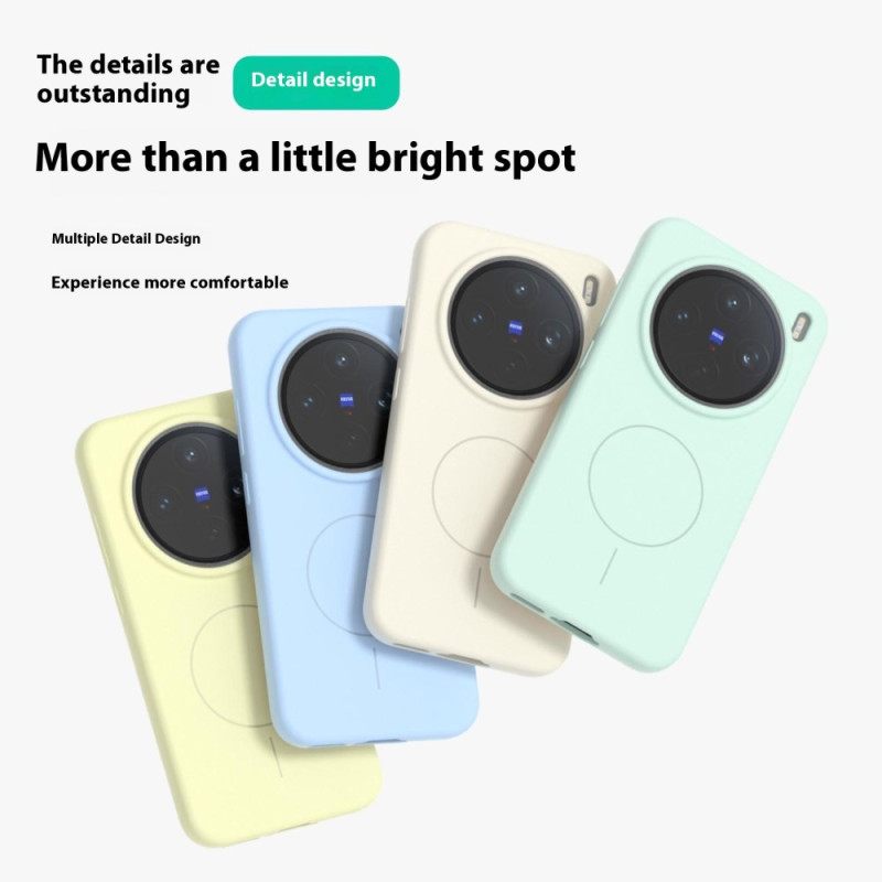 Κάλυμμα Vivo X200 Υγρή Σιλικόνη Magsafe