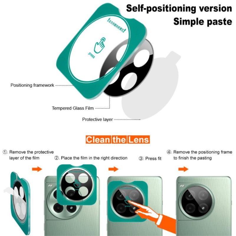 Προστατευτικό Φακού Από Σκληρυμένο Γυαλί Για Vivo X200 Με Πλαίσιο Αυτόματης Τοποθέτησης