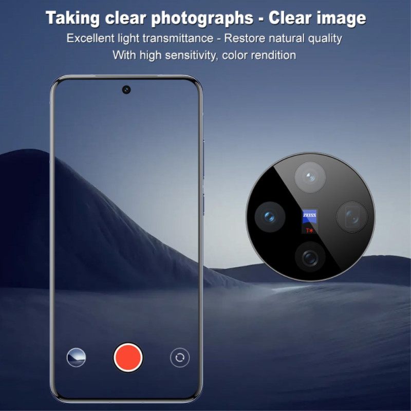 Προστατευτικό Φακού Από Σκληρυμένο Γυαλί Για Vivo X200 Με Πλαίσιο Αυτόματης Τοποθέτησης