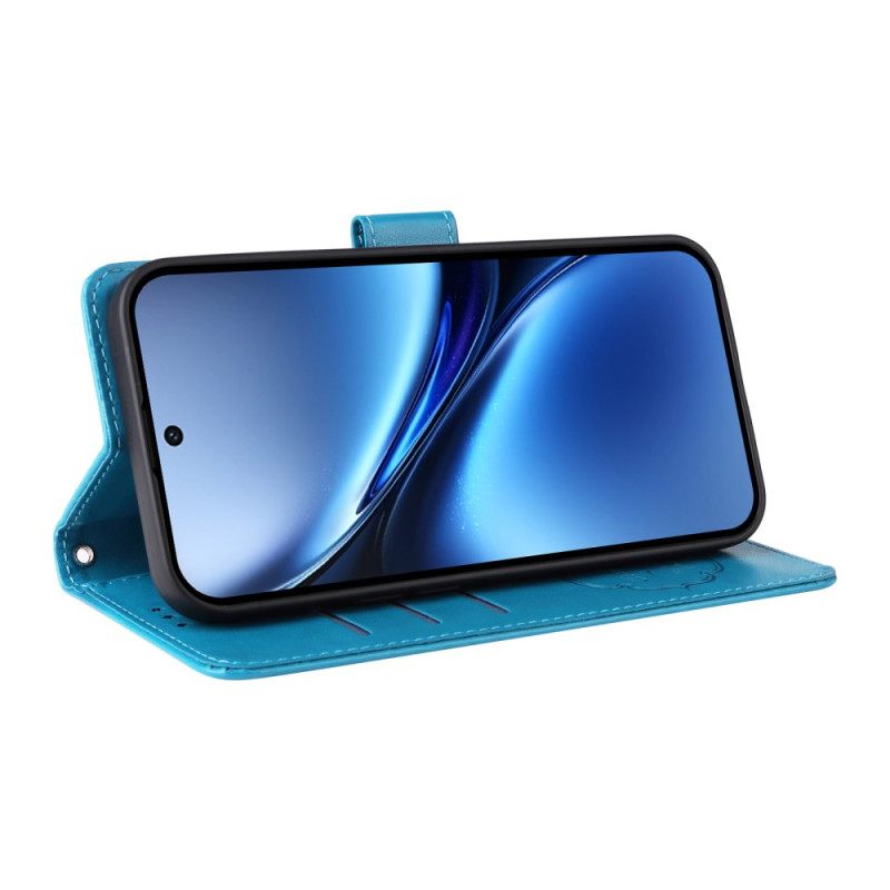 Θηκη Κινητου Vivo X200 Μοτίβο Με Λουλούδια Και Πεταλούδες