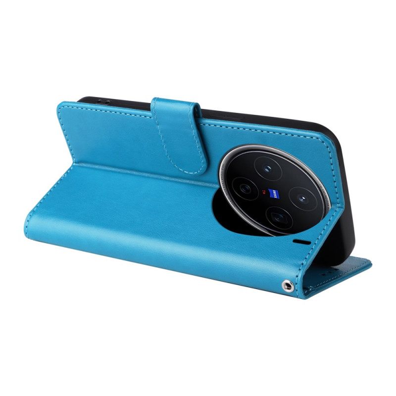 Θηκη Κινητου Vivo X200 Μοτίβο Με Λουλούδια Και Πεταλούδες