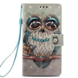 Κάλυμμα Samsung Galaxy A6 Miss Owl 3d