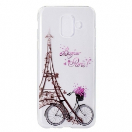 Θήκη Samsung Galaxy A6 Διαφανές Bonjour Paris