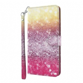 Κάλυμμα Huawei P Smart 2021 Ματζέντα Glitter Gradient