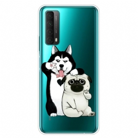 Θήκη Huawei P Smart 2021 Αστεία Σκυλιά