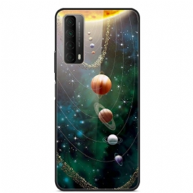 Θήκη Huawei P Smart 2021 Ηλιακό Σύστημα Planet Tempered Glass