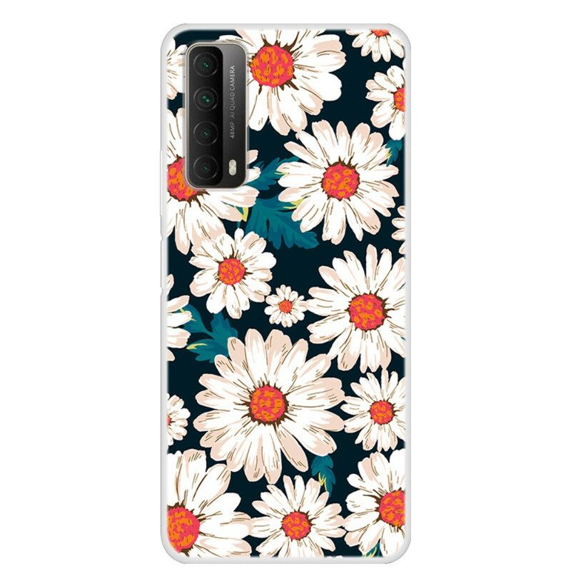 Θήκη Huawei P Smart 2021 Μαργαρίτες