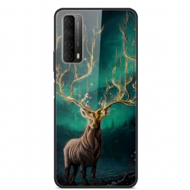 Θήκη Huawei P Smart 2021 Tempered Glass Deer King