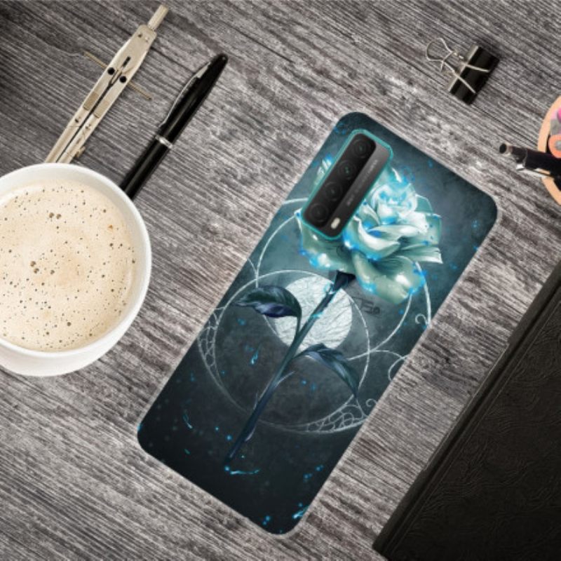θηκη κινητου Huawei P Smart 2021 Ευέλικτο Ροζ Πράσινο
