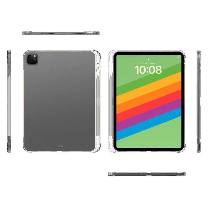 Δερματινη Θηκη iPad Pro 13 (2025) Διαφανής Θήκη Γραφίδας