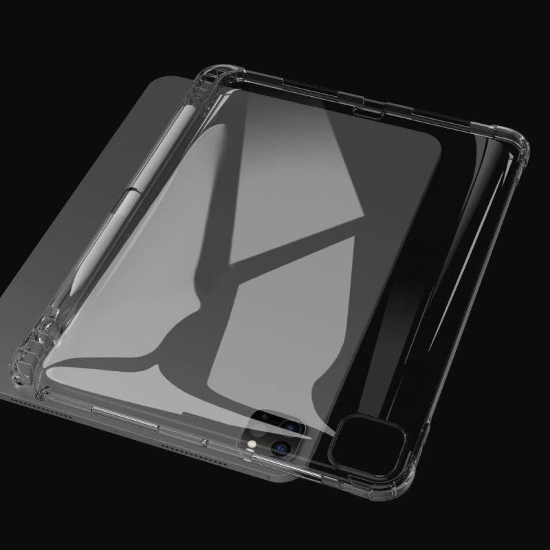Δερματινη Θηκη iPad Pro 13 (2025) Διαφανής Θήκη Γραφίδας
