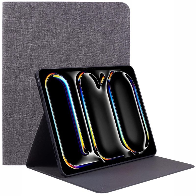 Δερματινη Θηκη iPad Pro 13 (2025) Ύφασμα X-level Σιλικόνης