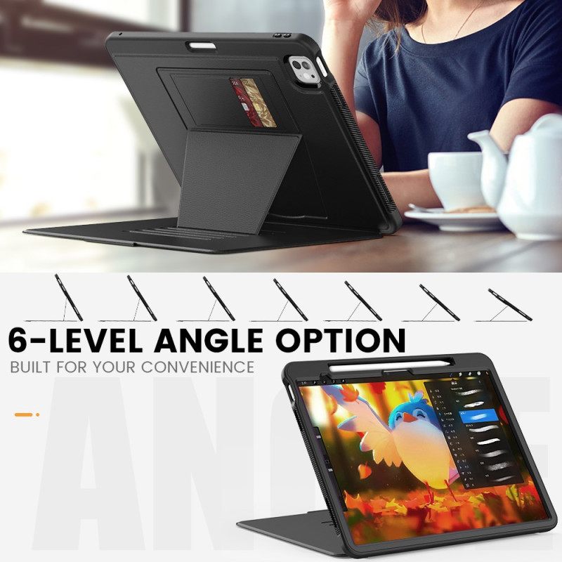 Δερμάτινη Θήκη Κινητού iPad Pro 13 (2025) Θήκες Κινητών Θήκη Καρτών Και Μαγνητική Θήκη