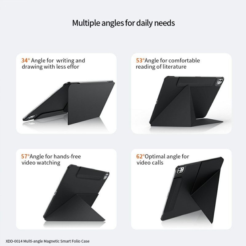 iPad Pro 13 (2025) Βάση Πολλαπλών Γωνιών Xundd